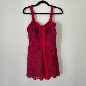 Forever 21 embroidered dress